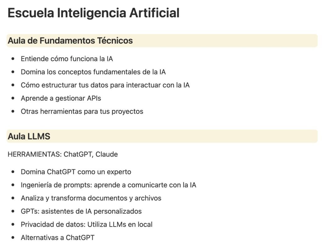 Temario Racks Academy